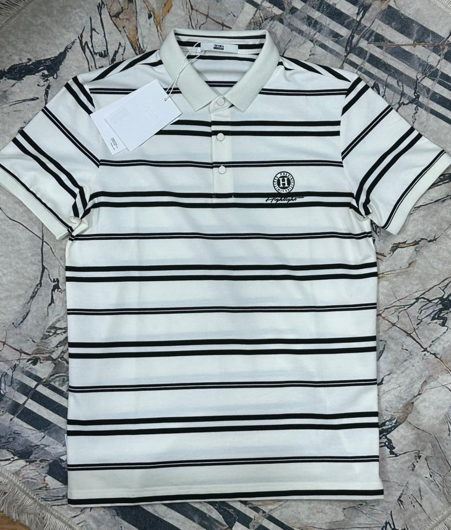 Polo stripe luxe