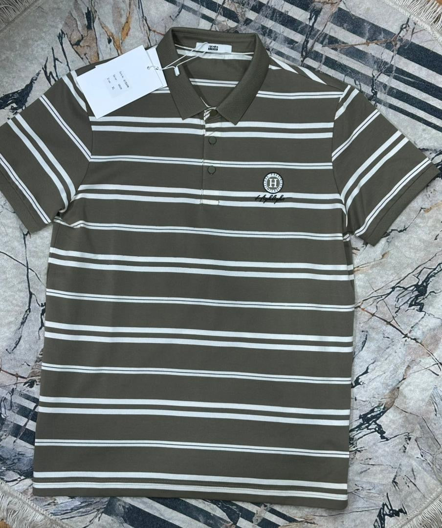 Polo stripe luxe